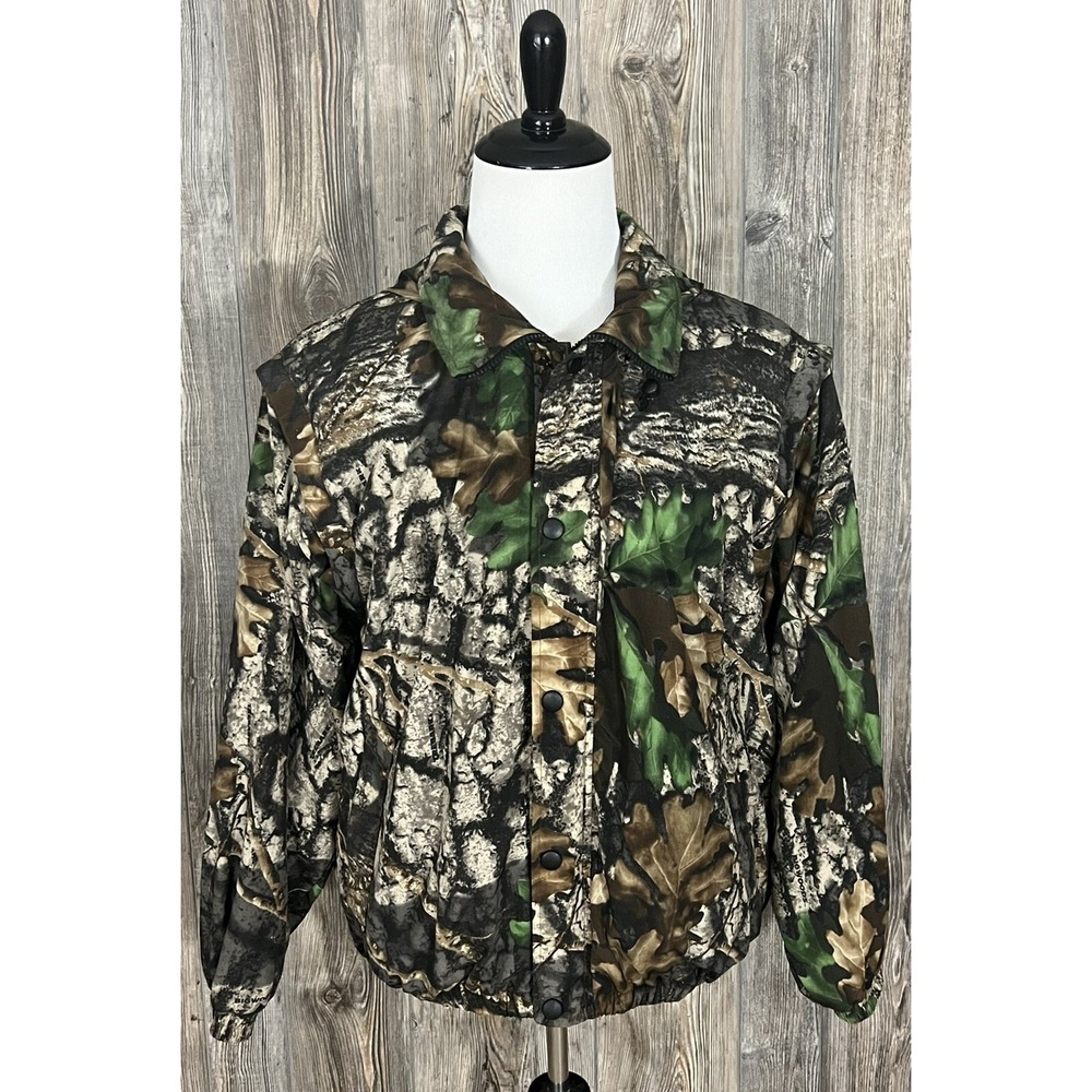 TREBARK Camouflage Jacket/Vest‎ Nylon Hunting, Outdoor, Game Pocket Size Large